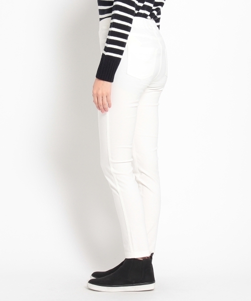 HusHusH（ハッシュアッシュ）の「ストレッチ裏起毛パンツ（その他パンツ・レディース・ブラック/ブルー系1/ブルー系3/ホワイト/ブラック系1/ブルー/ブルー系2・01/02/04/03）」の10枚目の写真