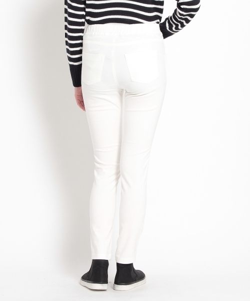 HusHusH（ハッシュアッシュ）の「ストレッチ裏起毛パンツ（その他パンツ・レディース・ブラック/ブルー系1/ブルー系3/ホワイト/ブラック系1/ブルー/ブルー系2・01/02/04/03）」の11枚目の写真