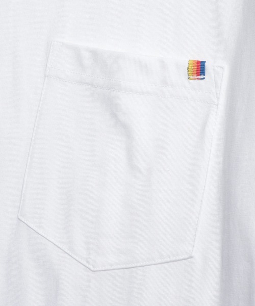 Ocean Pacific（オーシャンパシフィック）の「OCEAN PACIFIC (オーシャンパシフィック) Tシャツ 半袖 ワンポイントロゴ ポケット クルーネック カットソー 515527 ユニセックス（Tシャツ/カットソー・メンズ・ブラック/ホワイト・LL/L/M/S）」の8枚目の写真