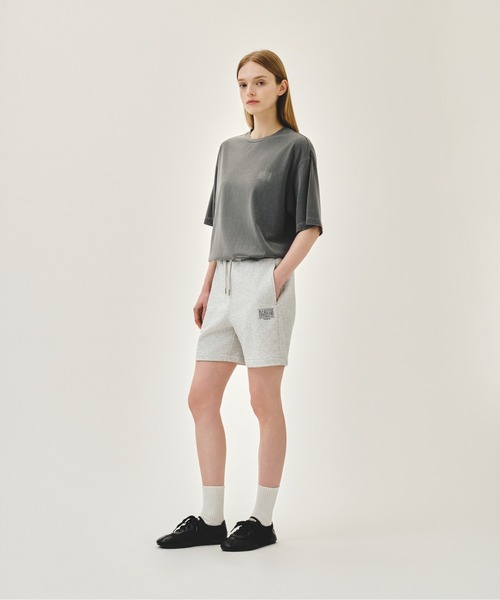 MARITHE + FRANCOIS GIRBAUD(マリテフランソワジルボー)の「OUTLINE CLASSIC LOGO OVERSIZED DYEING TEE(Tシャツ/カットソー・レディース・ライトブルー/チャコール・X-LARGE/LARGE/MEDIUM/SMALL)」の14枚目の写真