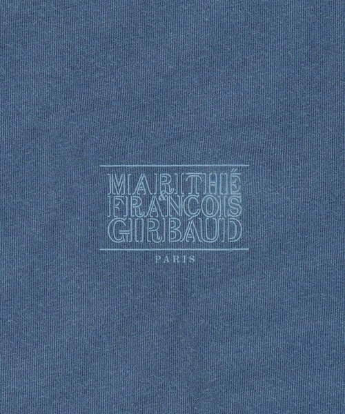 MARITHE + FRANCOIS GIRBAUD(マリテフランソワジルボー)の「OUTLINE CLASSIC LOGO OVERSIZED DYEING TEE(Tシャツ/カットソー・レディース・ライトブルー/チャコール・X-LARGE/LARGE/MEDIUM/SMALL)」の9枚目の写真