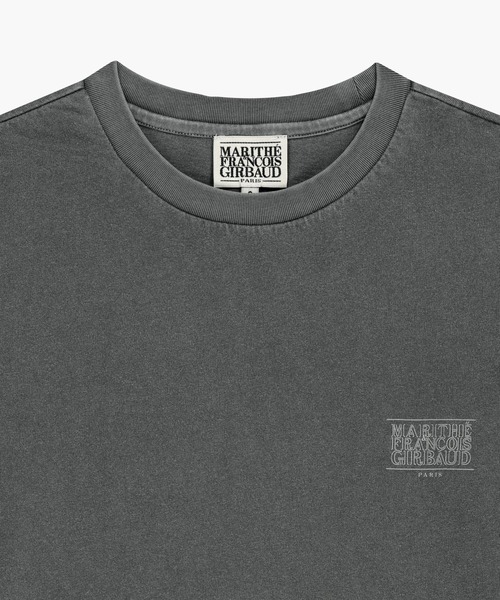 MARITHE + FRANCOIS GIRBAUD(マリテフランソワジルボー)の「OUTLINE CLASSIC LOGO OVERSIZED DYEING TEE(Tシャツ/カットソー・レディース・ライトブルー/チャコール・X-LARGE/LARGE/MEDIUM/SMALL)」の19枚目の写真