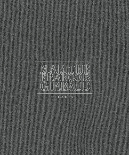 MARITHE + FRANCOIS GIRBAUD(マリテフランソワジルボー)の「OUTLINE CLASSIC LOGO OVERSIZED DYEING TEE(Tシャツ/カットソー・レディース・ライトブルー/チャコール・X-LARGE/LARGE/MEDIUM/SMALL)」の20枚目の写真