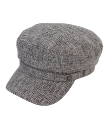 UNIVERSAL CHEMISTRY（ユニバーサルケミストリー）の「リネンロゴグレー マリンキャップ（キャップ）」