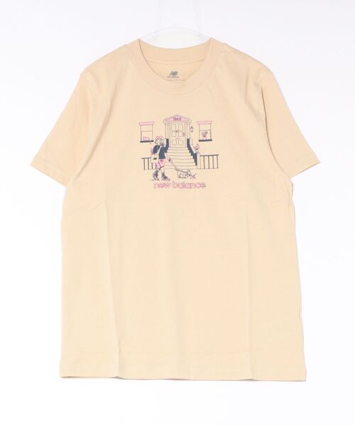 NEW BALANCE(ニューバランス)の「《New Balance》MT61Y0XJ(Tシャツ/カットソー・メンズ・グレー/ホワイト/ブラウン系その他・M/L/XL/2XL/S)」の1枚目の写真
