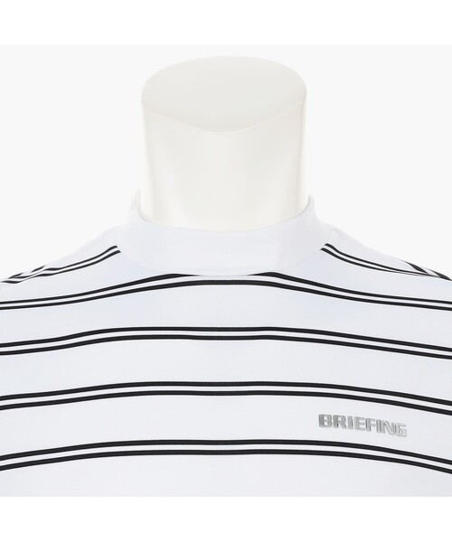 BRIEFING(ブリーフィング)の「【BRIEFING GOLF/ブリーフィングゴルフ】MEN’S DOUBLE STRIPE HIGHNECK RF(Tシャツ/カットソー・メンズ・ブラック/ネイビー/ホワイト/グリーン系その他2・L/M/S)」の11枚目の写真