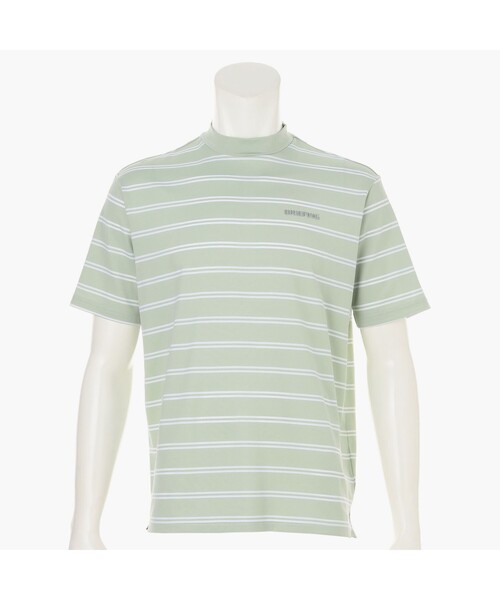 BRIEFING(ブリーフィング)の「【BRIEFING GOLF/ブリーフィングゴルフ】MEN’S DOUBLE STRIPE HIGHNECK RF(Tシャツ/カットソー・メンズ・ブラック/ネイビー/ホワイト/グリーン系その他2・L/M/S)」の6枚目の写真