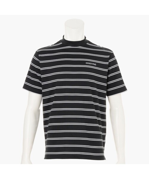 BRIEFING(ブリーフィング)の「【BRIEFING GOLF/ブリーフィングゴルフ】MEN’S DOUBLE STRIPE HIGHNECK RF(Tシャツ/カットソー・メンズ・ブラック/ネイビー/ホワイト/グリーン系その他2・L/M/S)」の7枚目の写真