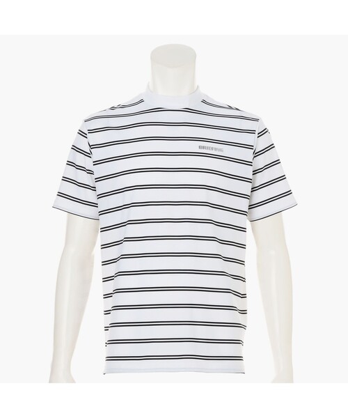 BRIEFING(ブリーフィング)の「【BRIEFING GOLF/ブリーフィングゴルフ】MEN’S DOUBLE STRIPE HIGHNECK RF(Tシャツ/カットソー・メンズ・ブラック/ネイビー/ホワイト/グリーン系その他2・L/M/S)」の8枚目の写真