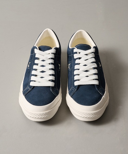 CONVERSE（コンバース）の「【CONVERSE】ONE STAR SUEDE（スニーカー・レディース・ブラック/ネイビー・8.5/4/4.5/5/5.5/6.5/7/7.5/8/9/9.5）」の3枚目の写真