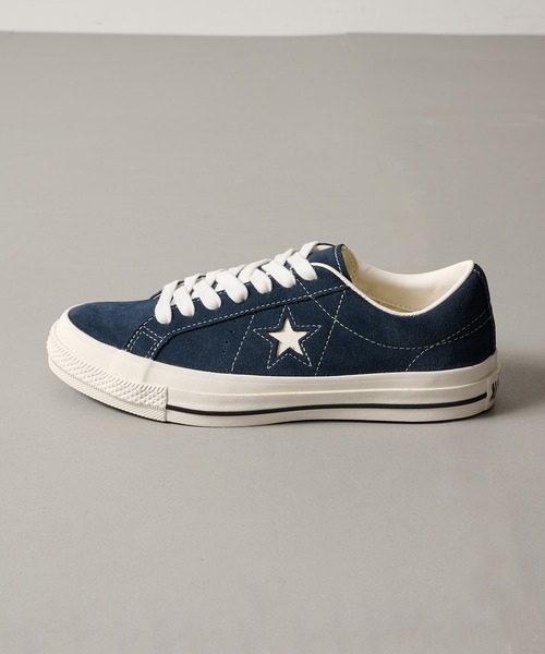 CONVERSE（コンバース）の「【CONVERSE】ONE STAR SUEDE（スニーカー・レディース・ブラック/ネイビー・8.5/4/4.5/5/5.5/6.5/7/7.5/8/9/9.5）」の5枚目の写真