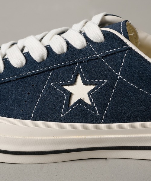 CONVERSE（コンバース）の「【CONVERSE】ONE STAR SUEDE（スニーカー・レディース・ブラック/ネイビー・8.5/4/4.5/5/5.5/6.5/7/7.5/8/9/9.5）」の9枚目の写真
