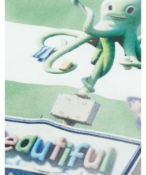 Little sunny bite（リトルサニーバイト）の「【8】【it】【Little Sunny Bite 】graphic long tee（Tシャツ/カットソー・レディース・ピンク/ホワイト/ブラック・SMALL/MEDIUM）」の9枚目の写真