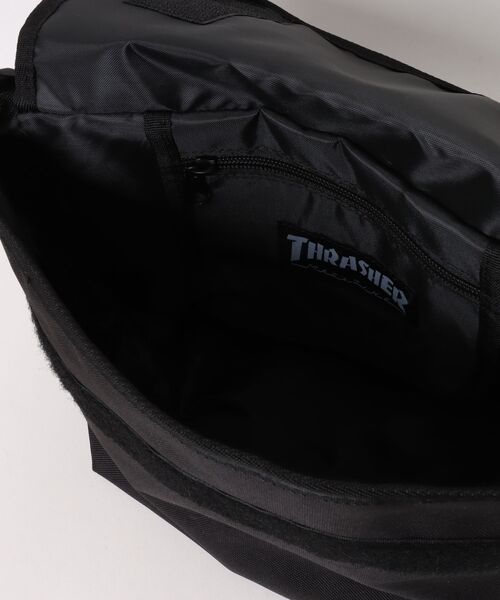 THRASHER(スラッシャー)の「THRASHER FLAP SHOULDER(ショルダーバッグ・メンズ・ブラック系その他2/ブラック系その他・FREE)」の5枚目の写真