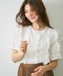 Lunea（ルネア）の「フリルデザインブラウス / frill design volume blouse（シャツ/ブラウス・FREE）」