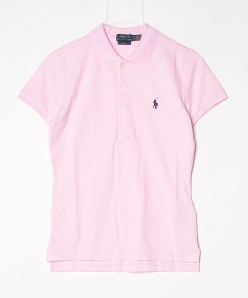 スリム フィット ストレッチ ポロシャツ（ポロシャツ）｜POLO RALPH