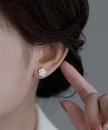 フラワーピアス002/両耳用(SK)