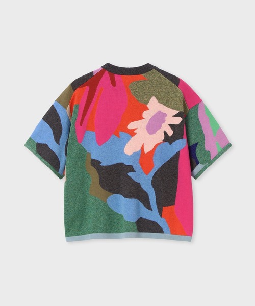Paul Smith(ポールスミス)の「ウィメンズ "River Collage" ニット / 165222 777N(ニット/セーター・レディース・マルチ・MEDIUM)」の3枚目の写真