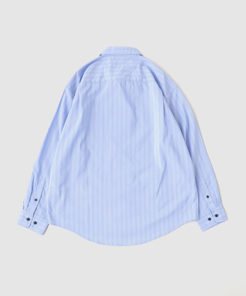 PHINGERIN(フィンガリン)の「PHINGERIN / フィンガリン FLOATING HEART SHIRT(シャツ/ブラウス・メンズ・ブルー系その他/ホワイト/ブラック・MEDIUM)」の4枚目の写真