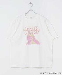 STARWARSプリントショートスリーブTシャツ