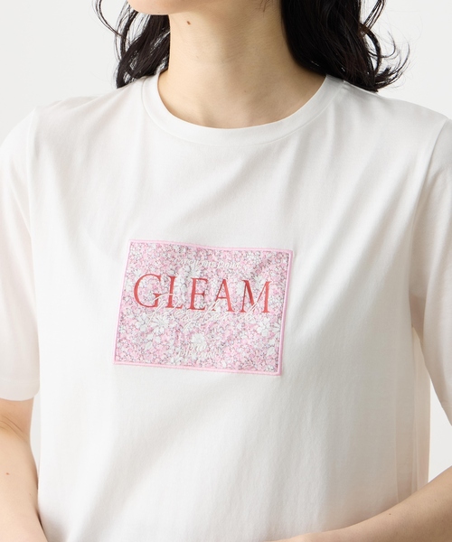 DECOY SINCE 1981(デコイシンスイチキュウハチイチ)の「【Liberty】リバティプリント半袖Tシャツ【UVカット・接触冷感・オーガニックコットンブレンド】(Tシャツ/カットソー・レディース・サックスブルー/ホワイト・M/L/LL)」の15枚目の写真