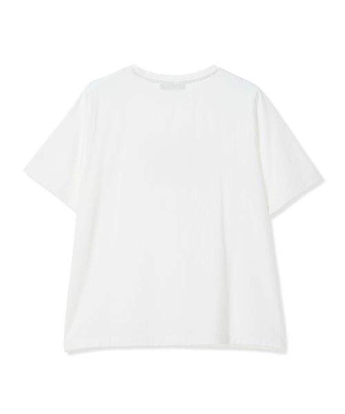 DECOY SINCE 1981(デコイシンスイチキュウハチイチ)の「【Liberty】リバティプリント半袖Tシャツ【UVカット・接触冷感・オーガニックコットンブレンド】(Tシャツ/カットソー・レディース・サックスブルー/ホワイト・M/L/LL)」の21枚目の写真