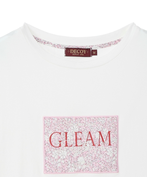 DECOY SINCE 1981(デコイシンスイチキュウハチイチ)の「【Liberty】リバティプリント半袖Tシャツ【UVカット・接触冷感・オーガニックコットンブレンド】(Tシャツ/カットソー・レディース・サックスブルー/ホワイト・M/L/LL)」の22枚目の写真