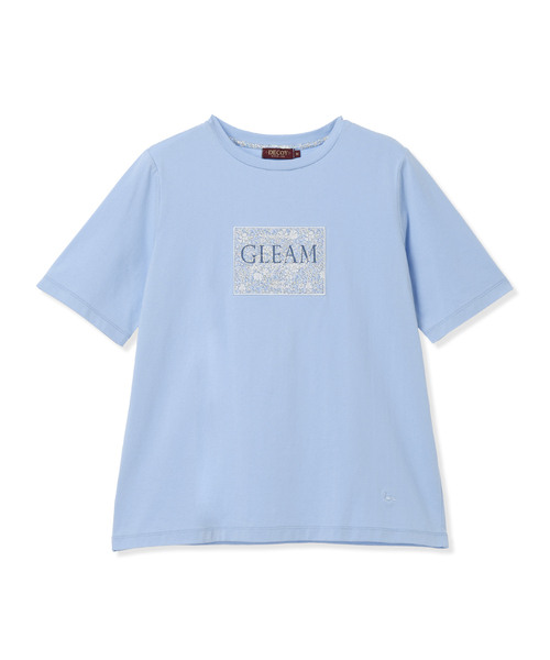 DECOY SINCE 1981(デコイシンスイチキュウハチイチ)の「【Liberty】リバティプリント半袖Tシャツ【UVカット・接触冷感・オーガニックコットンブレンド】(Tシャツ/カットソー・レディース・サックスブルー/ホワイト・M/L/LL)」の7枚目の写真