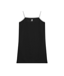 COLORATION MINI DRESS - BLACK