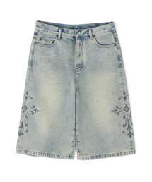 SUPPLIER（サプライヤー）の「SUPPLIER/サプライヤー/Royal Cross RhineStone Denim Shorts（デニムパンツ）」