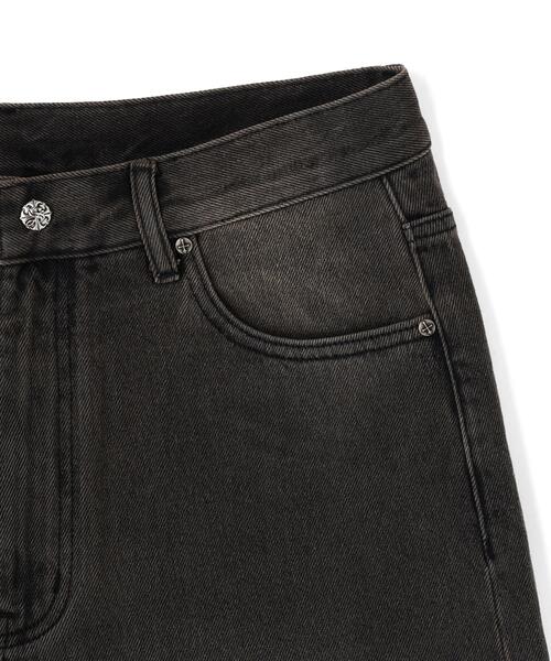 SUPPLIER(サプライヤー)の「SUPPLIER/サプライヤー/Royal Cross RhineStone Denim Shorts(デニムパンツ・メンズ・ブルー/ブラック・M/L/S)」の5枚目の写真
