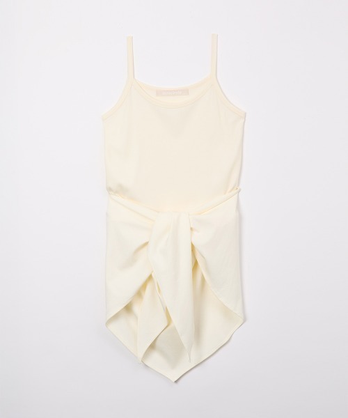 leinwande（ラインヴァンド）の「【leinwande】26SS新作 Scarf Camisole（キャミソール・レディース・LT.Gray/Black/White・ONE SIZE）」の11枚目の写真
