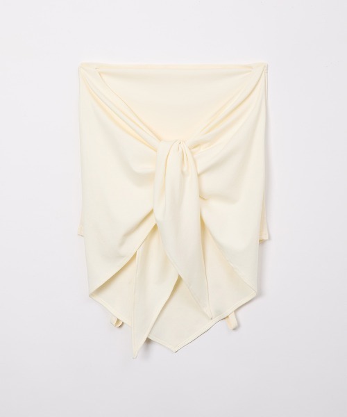 leinwande（ラインヴァンド）の「【leinwande】26SS新作 Scarf Camisole（キャミソール・レディース・LT.Gray/Black/White・ONE SIZE）」の10枚目の写真
