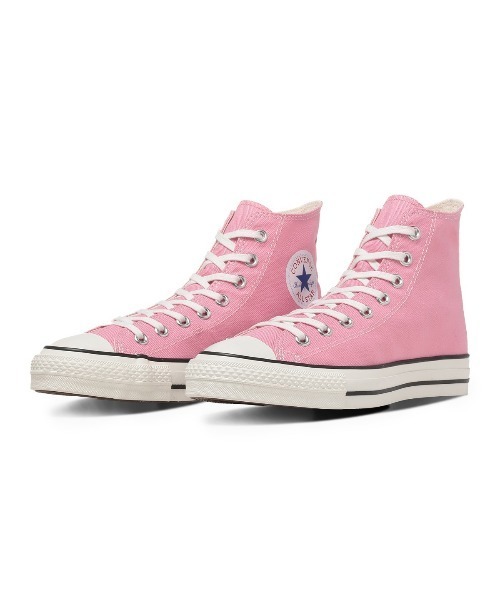 CONVERSE(コンバース)の「CONVERSE CANVAS ALL STAR J HI(コンバース キャンバス オールスター J HI)(スニーカー・メンズ・ピンク系・27.5cm/27cm/26.5cm/26cm/25.5cm/25cm/28cm/29cm)」の1枚目の写真