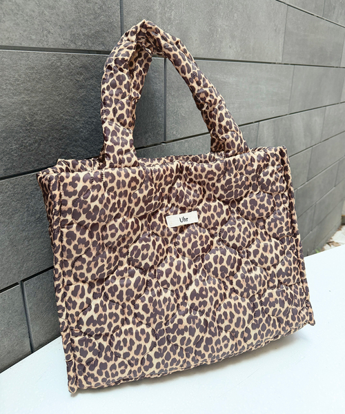 Spick & Span（スピックアンドスパン）の「《一部店舗+WEB限定 / 》Uhr / ウーア Quilting bag（トートバッグ・レディース・ブラウン・FREE）」の12枚目の写真