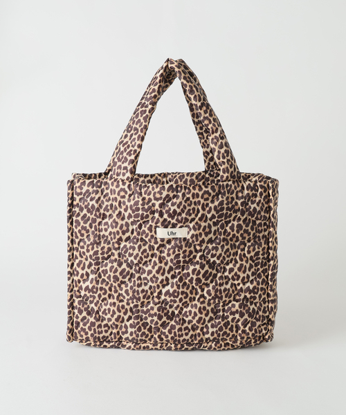 Spick & Span（スピックアンドスパン）の「《一部店舗+WEB限定 / 》Uhr / ウーア Quilting bag（トートバッグ・レディース・ブラウン・FREE）」の6枚目の写真