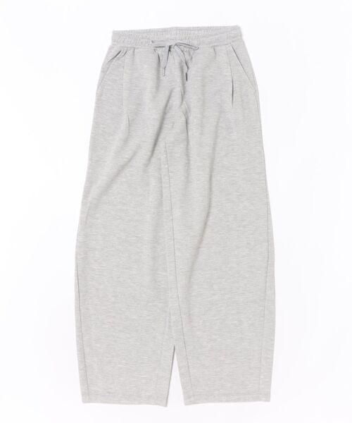 mellomela.（メロメラ）の「タック入りバレルパンツ（スウェットパンツ・レディース・杢グレー/ブラック・M）」の14枚目の写真
