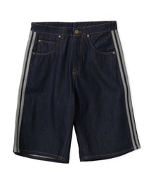 adidas FIREBIRD ADICOLOR RAW DENIM SHORTS / アディダス ファイヤーバード アディカラー ロウ デニム ショーツ