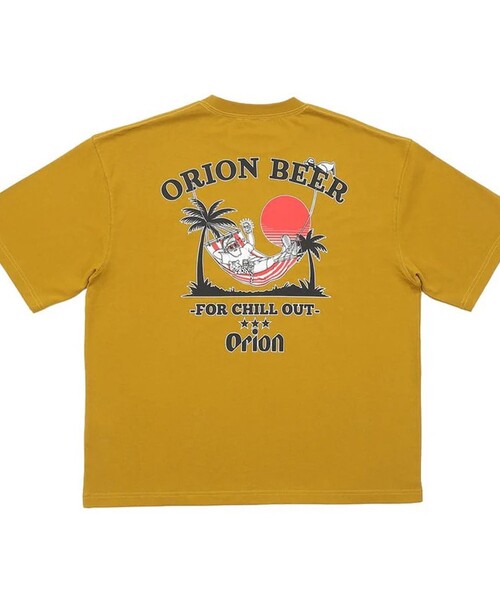 FREDY MAC（フレディーマック）の「【ORION × Duckster】オリオンビールコラボTEE ハンモックTEE（Tシャツ/カットソー・メンズ・ホワイト/ブラック/マスタード・M/L）」の3枚目の写真