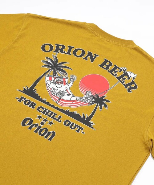 FREDY MAC（フレディーマック）の「【ORION × Duckster】オリオンビールコラボTEE ハンモックTEE（Tシャツ/カットソー・メンズ・ホワイト/ブラック/マスタード・M/L）」の8枚目の写真