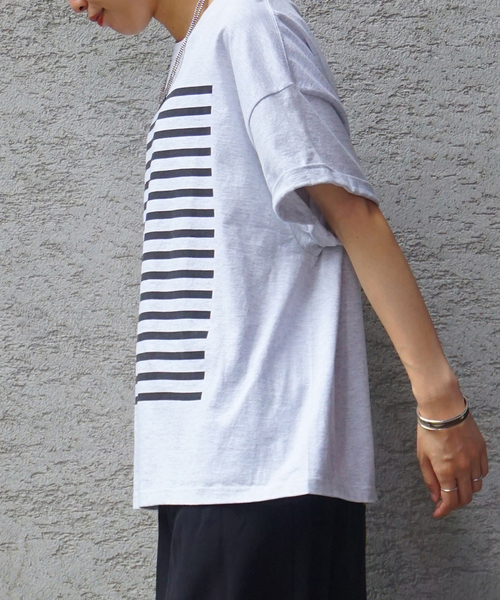 JOURNAL STANDARD LUXE(ジャーナルスタンダード ラックス)の「《追加2》Kalina's T(Tシャツ/カットソー・レディース・ホワイト/ライトグレー/バーガンディー・FREE)」の12枚目の写真