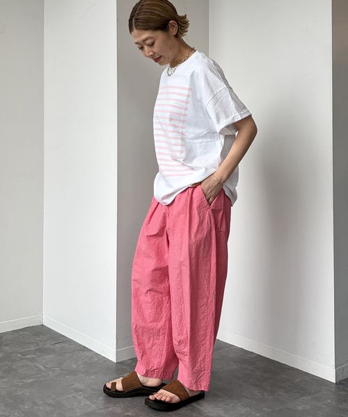 JOURNAL STANDARD LUXE(ジャーナルスタンダード ラックス)の「《追加2》Kalina's T(Tシャツ/カットソー・レディース・ホワイト/ライトグレー/バーガンディー・FREE)」の20枚目の写真