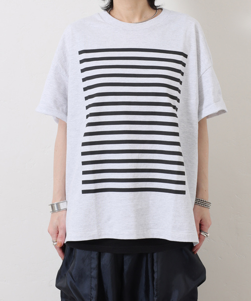 JOURNAL STANDARD LUXE(ジャーナルスタンダード ラックス)の「《追加2》Kalina's T(Tシャツ/カットソー・レディース・ホワイト/ライトグレー/バーガンディー・FREE)」の18枚目の写真