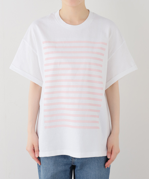 JOURNAL STANDARD LUXE(ジャーナルスタンダード ラックス)の「《追加2》Kalina's T(Tシャツ/カットソー・レディース・ホワイト/ライトグレー/バーガンディー・FREE)」の8枚目の写真
