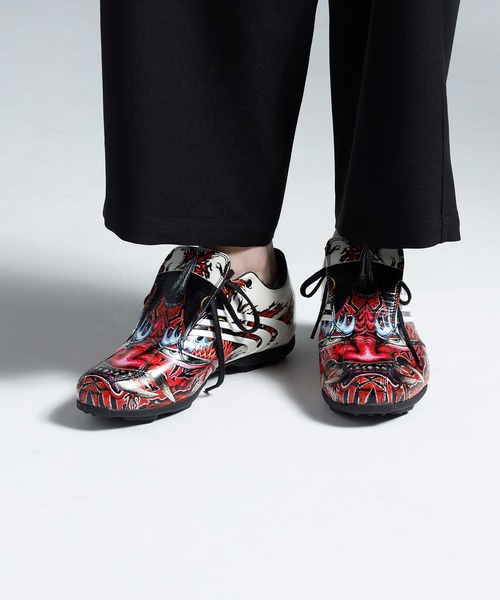 Y-3(ワイスリー)の「Y-3 F50 TUNIT(スニーカー・メンズ・ブラック×ホワイト・26.5cm/27.5cm/29.0cm)」の2枚目の写真