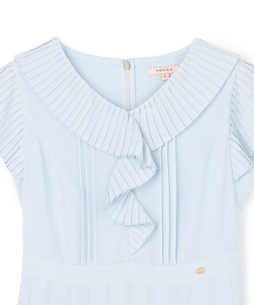 TOCCA(トッカ)の「MILLEFEUILLE PARASOL ドレス(ワンピース・レディース・サックスブルー系・00/0/2/4/6)」の18枚目の写真