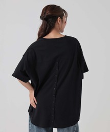 セール】≪一部店舗+WEB限定 / 追加≫コットンシフォンタックブラウス