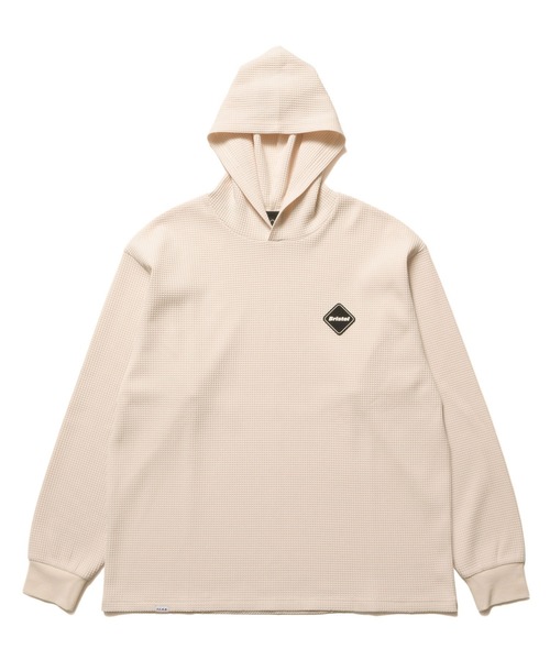 F.C.Real Bristol(エフシーレアルブリストル)の「TECH WAFFLE LOUNGE HOODIE(パーカー・メンズ・オフホワイト/ブラック/グレイッシュベージュ・SMALL/MEDIUM/LARGE/X-LARGE)」の2枚目の写真