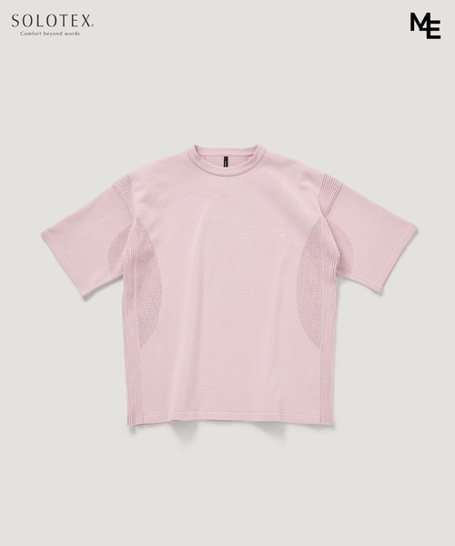 ESTNATION(エストネーション)の「MINOTAUR INST. FOR ESTNATION / WASHI+SOLOTEX ShortSleeve ZipPolo(ニット/セーター・メンズ・ブラック/ライラック/ライトグレー・LARGE/MEDIUM)」の3枚目の写真