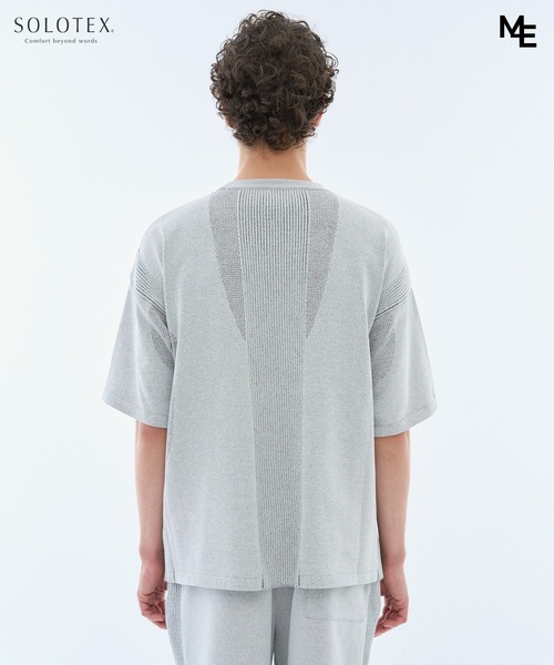 ESTNATION(エストネーション)の「MINOTAUR INST. FOR ESTNATION / WASHI+SOLOTEX ShortSleeve ZipPolo(ニット/セーター・メンズ・ブラック/ライラック/ライトグレー・LARGE/MEDIUM)」の22枚目の写真